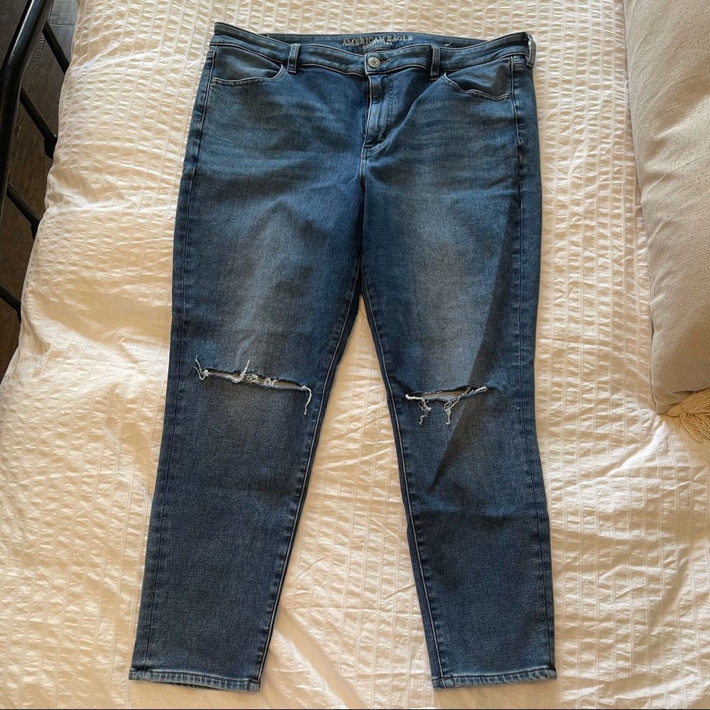 American Eagle Hi Rise Jegging Crop